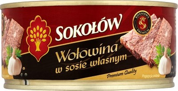 Sokołów Wołowina w sosie własnym 300 g