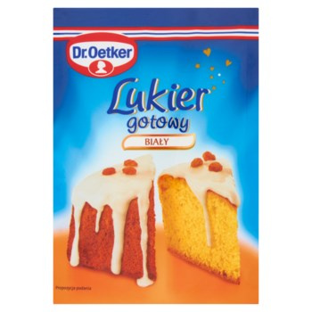 Dr. Oetker Lukier gotowy biały 100 g