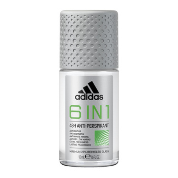 adidas 6 w 1 antyperspirant w kulce dla mężczyzn, 50ml