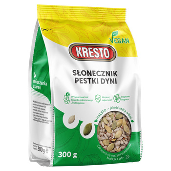 KRESTO Mieszanka ziaren słonecznik pestki dyni 300 g