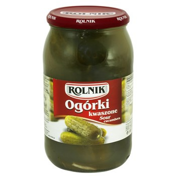 ROLNIK OGÓRKI KWASZONE 850G