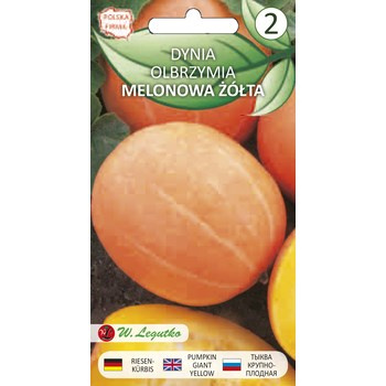Dynia olbrzymia Melonowa Żółta  2g  Seria bazowa Legutko