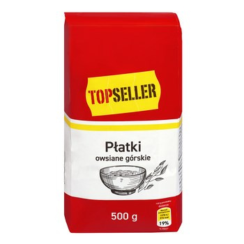 TOPS PŁATKI OWSIANE GÓRSK.500G