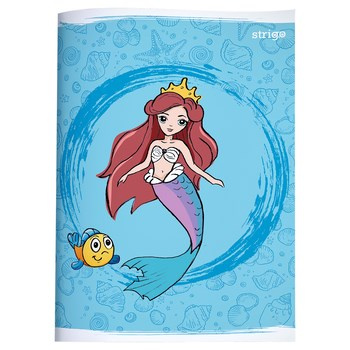 Strigo zeszyt szkolny Księżniczki A5 16 kartek w 3 linie