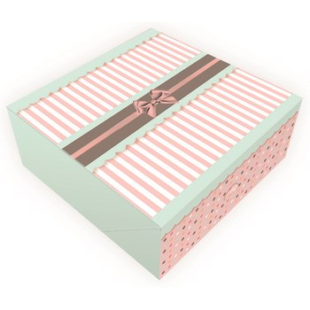 Pudełko na ciasto 230x230x105mm 5 szt.