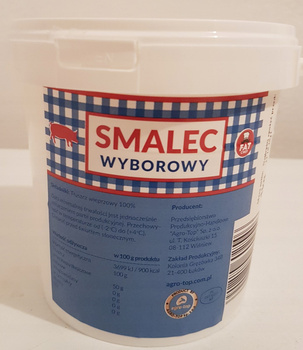 Smalec wyborowy 1 kg Fat Chef