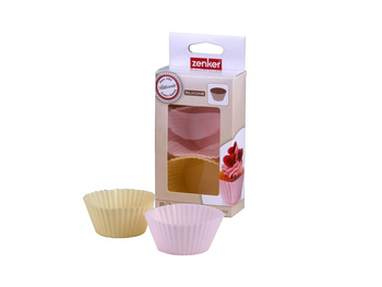 Foremki do muffinek silikon śr 5 cm, kpl 6 szt Zenker