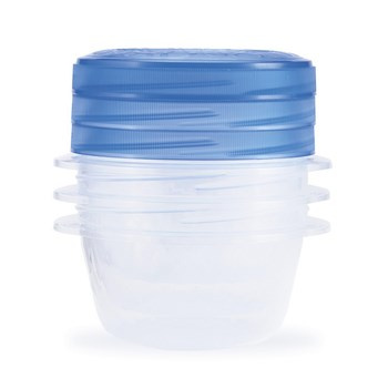 Pojemnik TAKE AWAY TWIST 3x0,5L niebieski