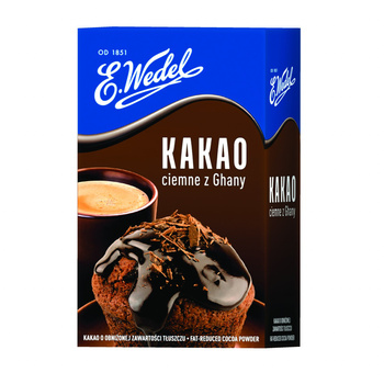 E. Wedel Kakao ciemne z Ghany 180 g