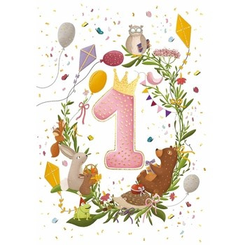 Karnet A5. Roczek. Różowy