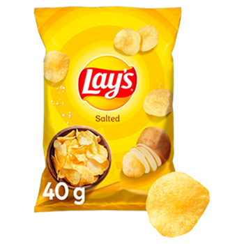 Lay's Chipsy ziemniaczane solone 40 g