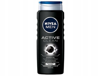 Nivea MEN Active Clean Żel pod prysznic dla mężczyzn 500 ml