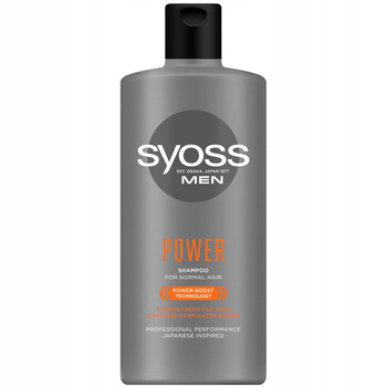 Syoss Men Power Szampon do włosów normalnych 440 ml