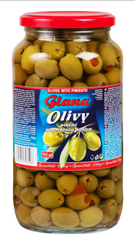 Oliwki zielone z papryką 935mlgiana