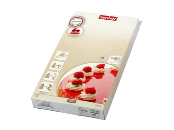 Rękawy jednorazowe 20 szt +3 końcówki dekorujące Zenker