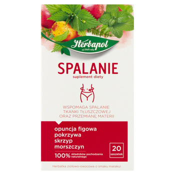 Herbapol Spalanie Suplement diety herbatka ziołowo-owocowa 40 g (20 x 2 g)