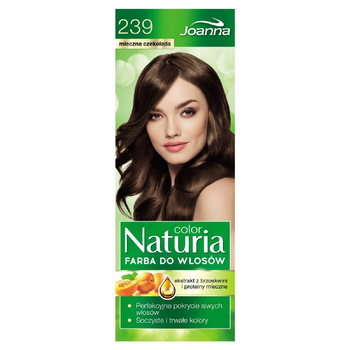 Joanna Naturia Color Farba do włosówmleczna czekolada 239