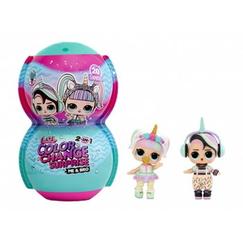 Laleczki L.O.L. Surprise Color Change Me and My Bro