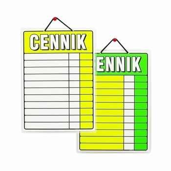 KORFED Cennik laminowany A4 mix x 1 szt.