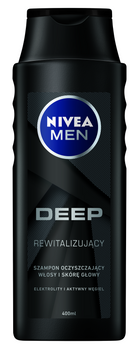 Nivea Szampon Rewitalizujący DLA Mężczyzn Deep 400 ml