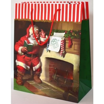 Torebka ozdobna L gwiazdka