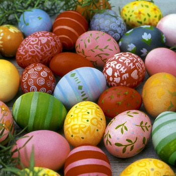 Paper+Design Serwetki 3 warstwowe 33x33 cm Colourful Egg 20 szt.