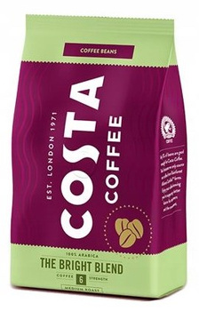 Costa Coffee Bright Blend Medium Roast Kawa palona ziarnista 500 g