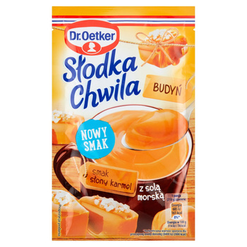 Dr. Oetker Słodka Chwila Budyń smak słony karmel 43 g