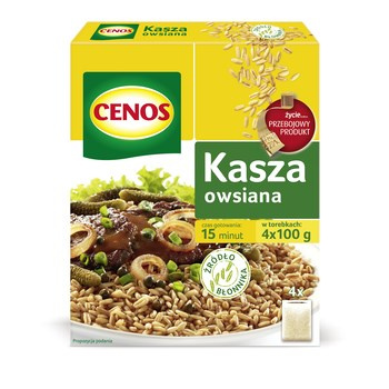 Cenos Kasza owsiana 400 g (4 x 100 g)