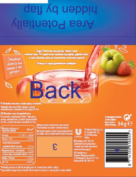 Saga Herbatka owocowa o smaku pigwa i truskawka 34 g (20 torebek)