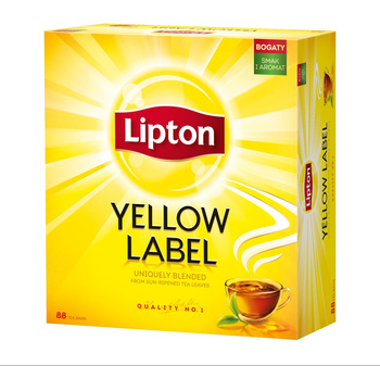 Lipton Yellow Label Herbata czarna 176 g (88 torebek)