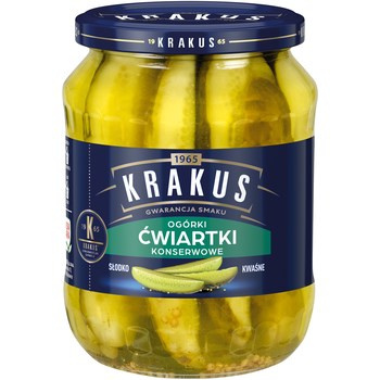 KRAKUS OGÓRKI KONS.ĆWIAR. 670G