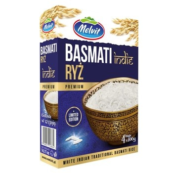 MEL.RYŻ BASMATI INDIE 100GX4
