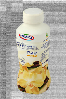 Piątnica Skyr jogurt pitny typu islandzkiego wanilia 330 ml