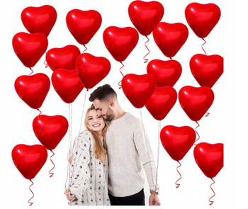 Baloniki serca 6 szt