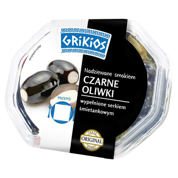 Campio czarne oliwki z serem 250g