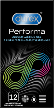 Durex Performa Prezerwatywy 12 szt