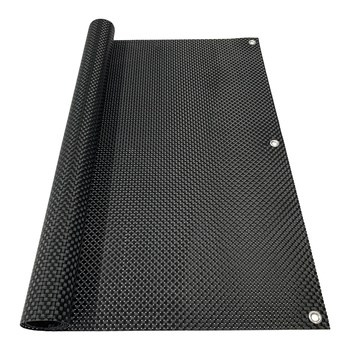 Osłona balkonowa w rolce 0,9x5m czarna Mirpol