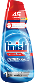 Finish All in 1 Max Power Gel Żel do mycia naczyń w zmywarce 900 ml