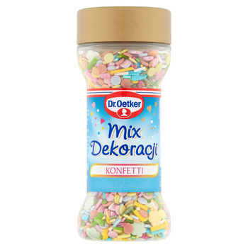Dr. Oetker Mix dekoracji konfetti 50 g