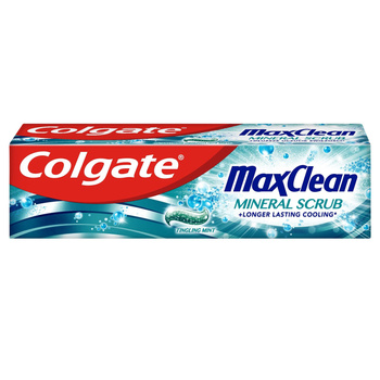 Colgate Max Clean Mineral Scrub odświeżająca pasta do zębów 100ml