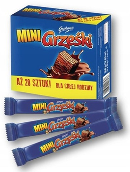 Goplana Grześki Mini w czekoladzie 400g