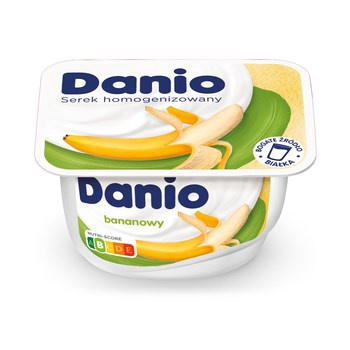 DANIO SEREK BANANOWY 130G