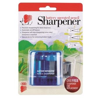 Temperówka elektryczna ICO Suni pojedyncza blister mix kolorów