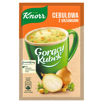 Knorr Gorący Kubek Cebulowa z grzankami 17 g