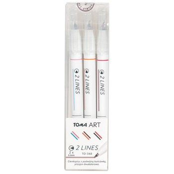 Cienkopis 2 lines mix A /3/ TOMA