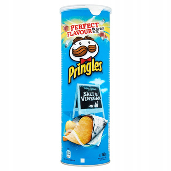 Pringles Salt & Vinegar Chrupki 165 g