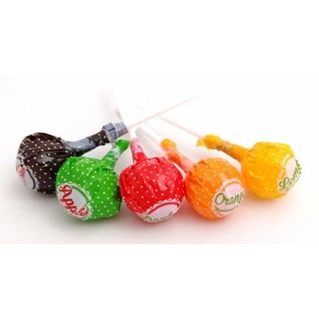 Karwit Lizak Kulisty o smakach  owocowych i cola 8G x 150 SZT.