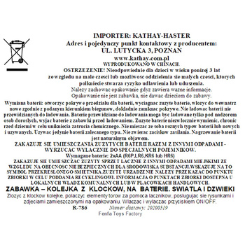 Kolejka z klocków B/O R-786 (C-V62)