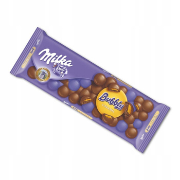 Milka Czekolada mleczna Bubbly karmelowa 250 g